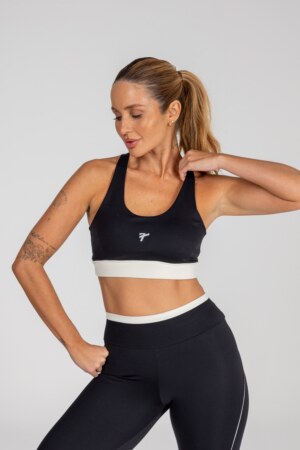 Top Feminino Active Recorte Nadador