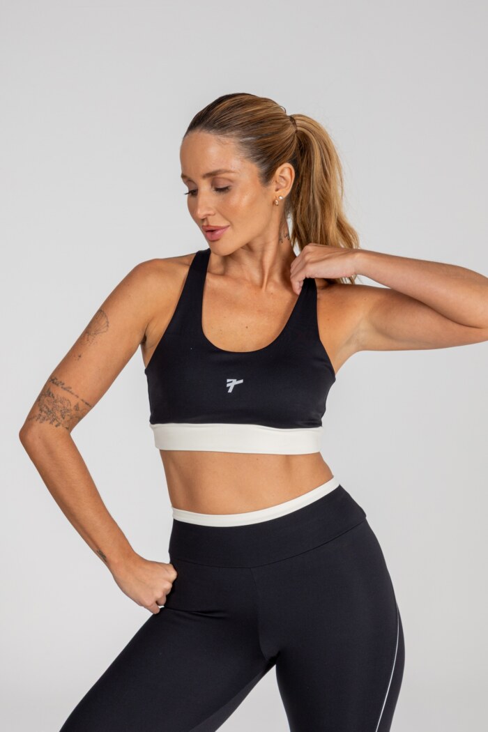 Top Feminino Active Recorte Nadador