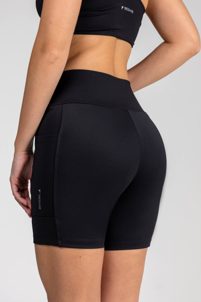 Short Feminino Meia Coxa Classic Bolso Lateral