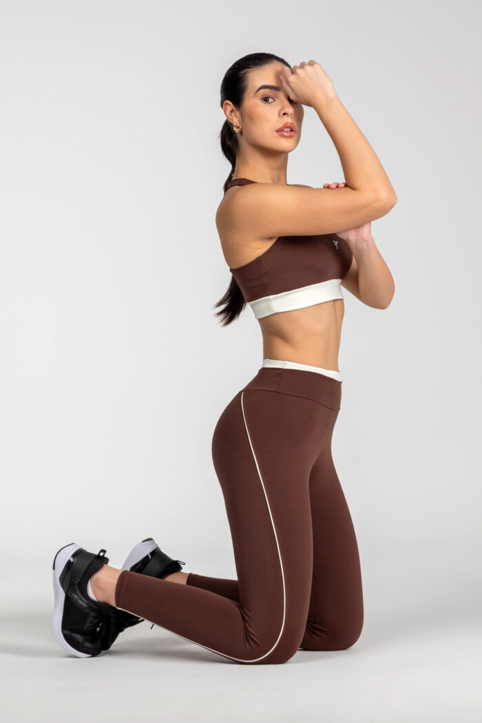 Calça Legging Performance Bolso Cós