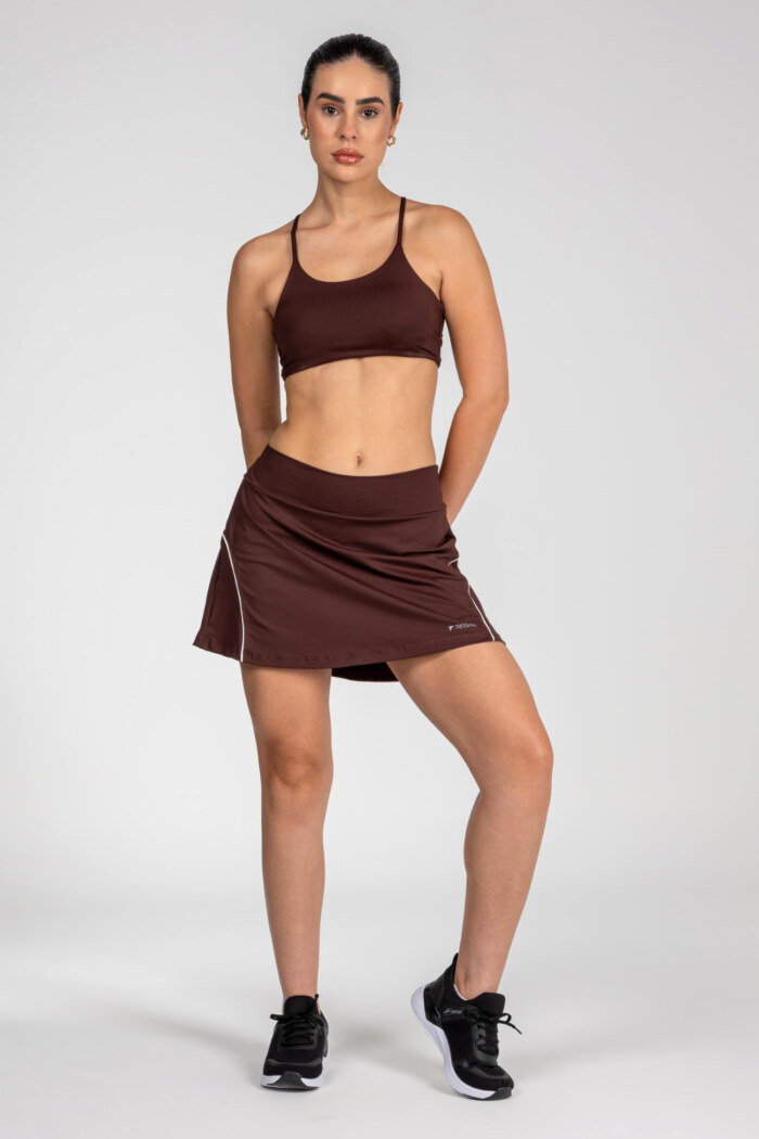 Short Saia Feminino com Compressão Interna