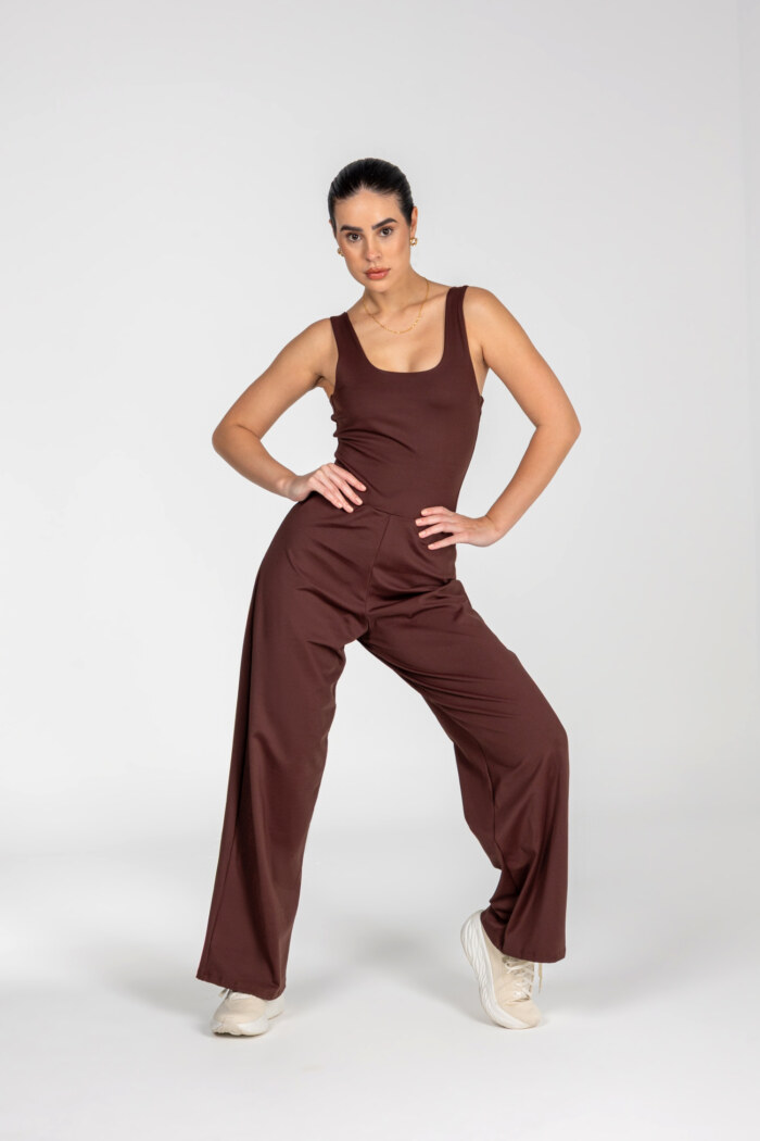 Macacão Feminino Wide Leg Sport