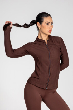 Jaqueta Feminina Texture Fit